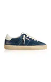 Golden Goose Soul-star Suede Sneakers In Blue