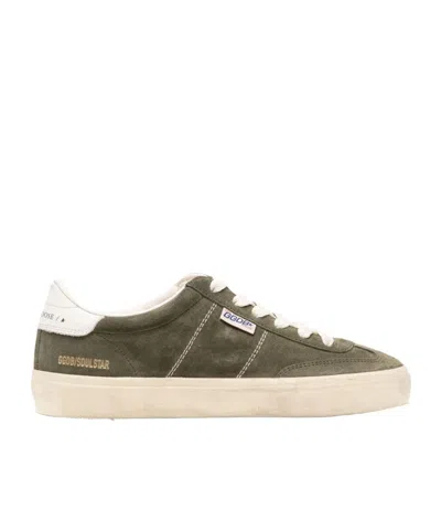 GOLDEN GOOSE SOUL STAR SUEDE SNEAKERS