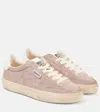 Golden Goose Soul Star Suede Sneakers In Pink