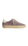 Golden Goose Soul-star Suede Sneakers In Purple