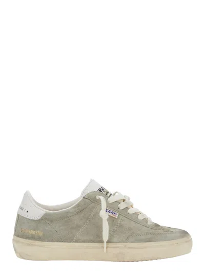 Golden Goose Soul-star Suede Upper Hf Leather Tongue Leather Heel In Multi