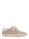 Golden Goose Soul-star Suede Upper Leather Hf Tongue Leather Heel In Neutral