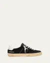 Golden Goose Soul Star Velvet Suede Low-top Sneakers In Animal Print