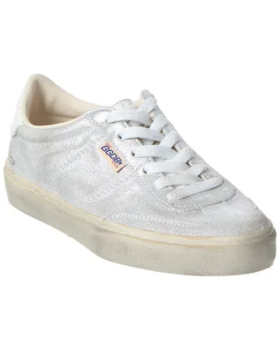 Golden Goose Soulstar Leather Sneakers In Silver