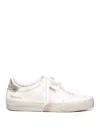 Golden Goose Soul-star Leather Sneakers In Blanco