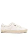 Golden Goose Soul Star Leather Low-top Sneakers With Used Effect
