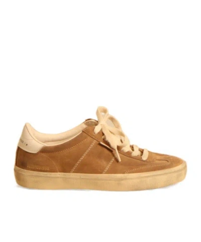 Golden Goose Soulstar Suede Sneakers In Nude