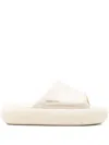 Golden Goose Space Slides In Neutral