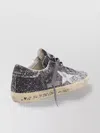 Golden Goose Sparkling Low Top Sneakers With Star Emblem
