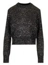 Golden Goose Sparkling Sweater Sweatshirts Black