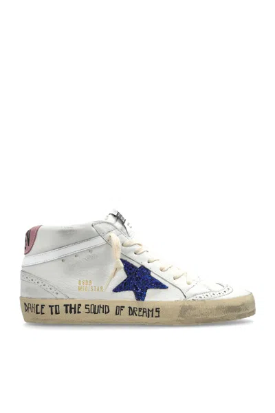 Golden Goose Sports Shoes Above The Ankle Mid Star Classic In Animal Print