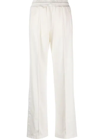 Golden Goose High-waisted Track Pants In Beige