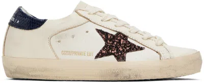 GOLDEN GOOSE SSENSE EXCLUSIVE OFF-WHITE SUPER-STAR SNEAKERS