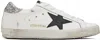 Golden Goose Ssense Exclusive White Super-star Sneakers In White Black