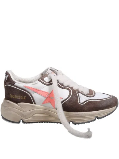 GOLDEN GOOSE STAR-APPLIQUÉ PANELLED SNEAKERS