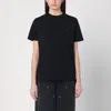 Golden Goose Star Black Crew-neck T-shirt In Black