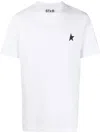 Golden Goose Regular-fit T-shirt With Minimalist Star Emblem In White