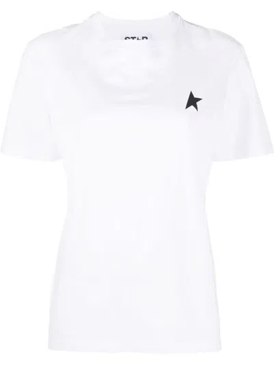 GOLDEN GOOSE GOLDEN GOOSE STAR COLLECTION T-SHIRT WITH STAR PRINT CLOTHING