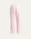 Golden Goose Star Collection Wide-leg Track Pants In Pink
