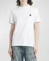 Golden Goose Star Crewneck T-shirt In White