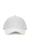 Golden Goose Star-detail Cotton Baseball Cap In White