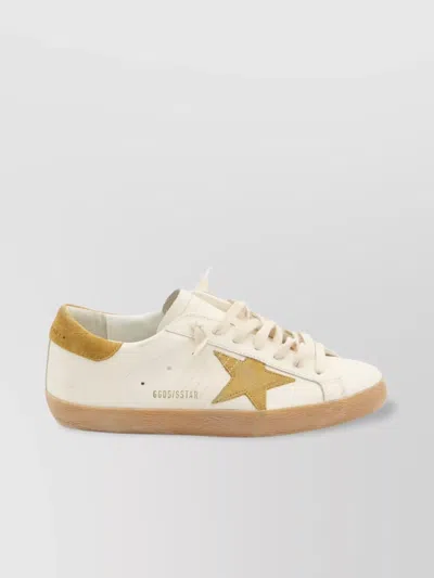 GOLDEN GOOSE STAR DETAIL LEATHER SNEAKERS