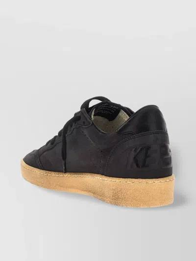 Golden Goose 'star Detail' Low-top Sneakers In Dark Gray/sand