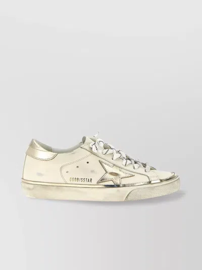GOLDEN GOOSE 'STAR DETAIL PERFORATED RUBBER SOLE SNEAKERS'