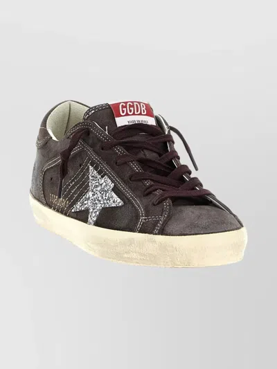 GOLDEN GOOSE STAR DETAIL SNEAKERS FEATURING CONTRAST STITCHING