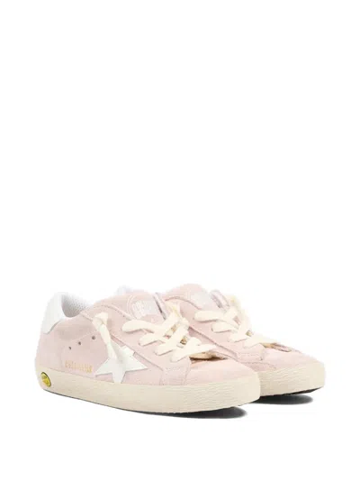 Golden Goose Babies' Star-detail Sneakers In Pink