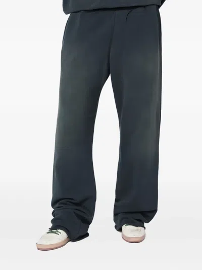 Golden Goose Distressed-effect Black Jogger Pants Men In Multi