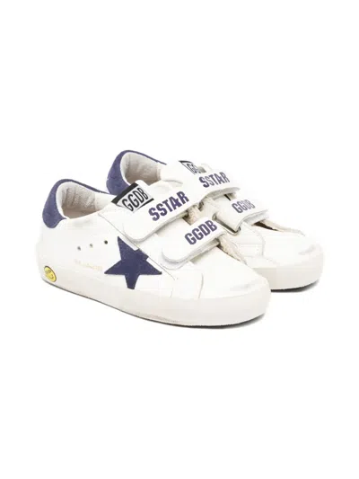 Golden Goose Kids' Star-embellished Trainers In White