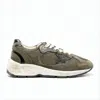 Golden Goose Star Emblem Sneakers With Suede And Mesh Panels In White