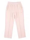Golden Goose Star-embroidered Panelled Trousers In Pink