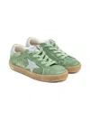 Golden Goose Super Star Suede Sneakers In Green