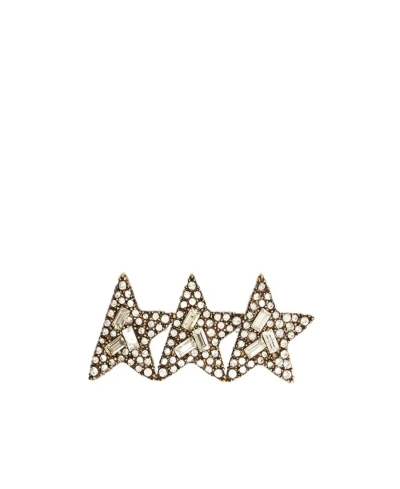 Golden Goose Star Inlaid Shoelace Clip In Yellow