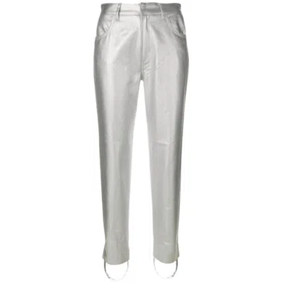 Golden Goose "star" Jeans In Gray