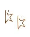 Golden Goose Star Jewelmates Collection Drop Earrings In Old Gold Color In Gold