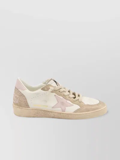 Golden Goose Star Leather Sneakers Vintage Finish In Neutral