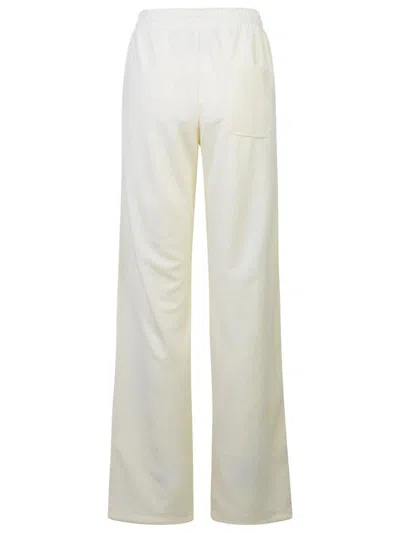 Golden Goose Star Logo Band Track Pants In White