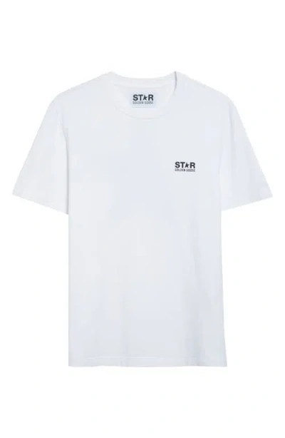 GOLDEN GOOSE GOLDEN GOOSE STAR LOGO COTTON GRAPHIC T-SHIRT
