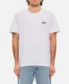 Golden Goose Logo Print Cotton T-shirt In White