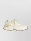 Golden Goose Lightstar White Low Top Sneakers With Logo Patch On The Tongue And Logo Lettering On The Heel In Lea
