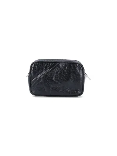 Golden Goose Star Mini Bag In Black