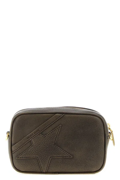 Golden Goose 'star' Mini Clutch In Brown