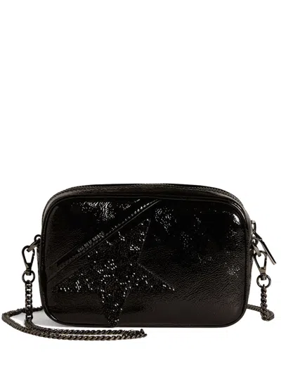 GOLDEN GOOSE GOLDEN GOOSE STAR MINI LEATHER CROSSBODY BAG