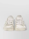 GOLDEN GOOSE STAR MOTIF DISTRESSED LEATHER SNEAKERS