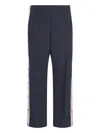Golden Goose Star/ Ms Joggings Wide Tapered Leg In Blue