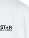 GOLDEN GOOSE STAR M`S REGULAR T-SHIRT / LOGO STAR/ BLACKBOARD