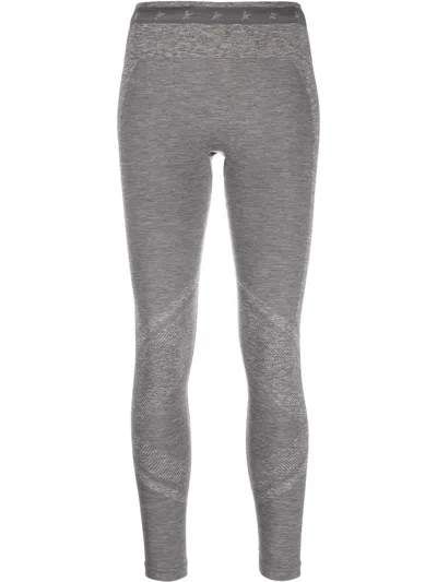 Golden Goose Star Nylon Leggings In Grey